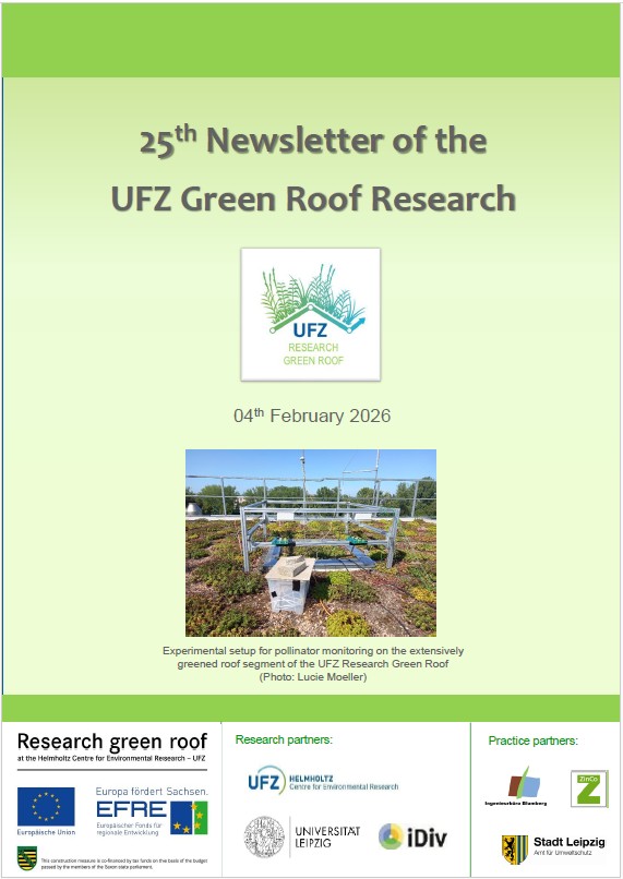 25th UFZ Green Roof Research Newsletter
